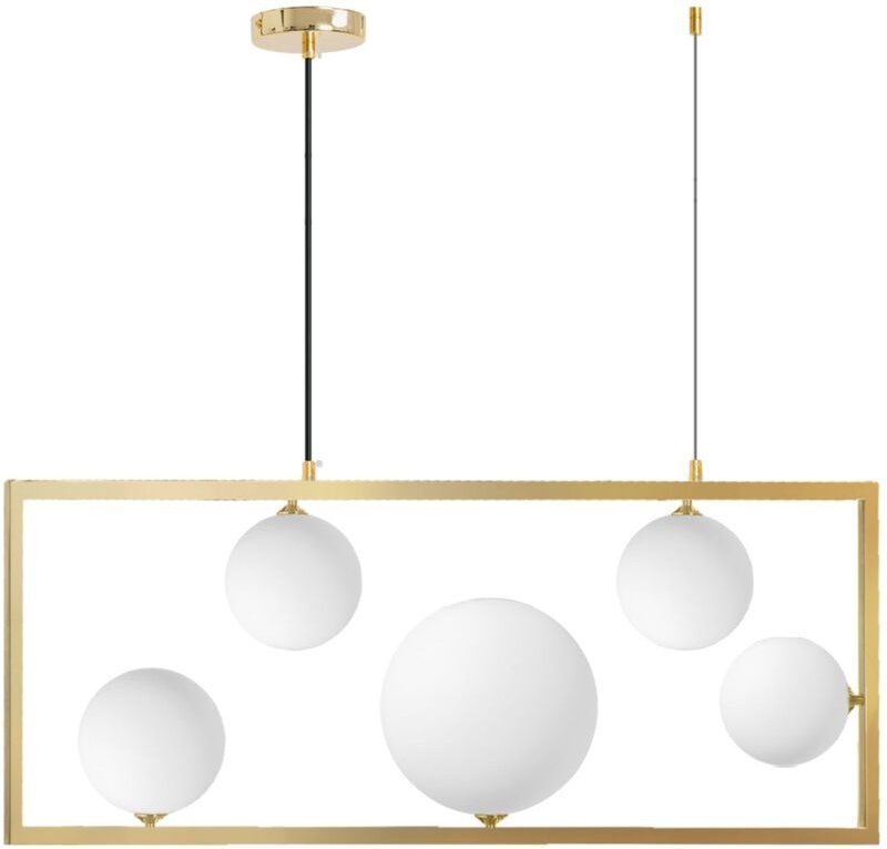 Toolight - deckenlampe APP1020-5CP gold