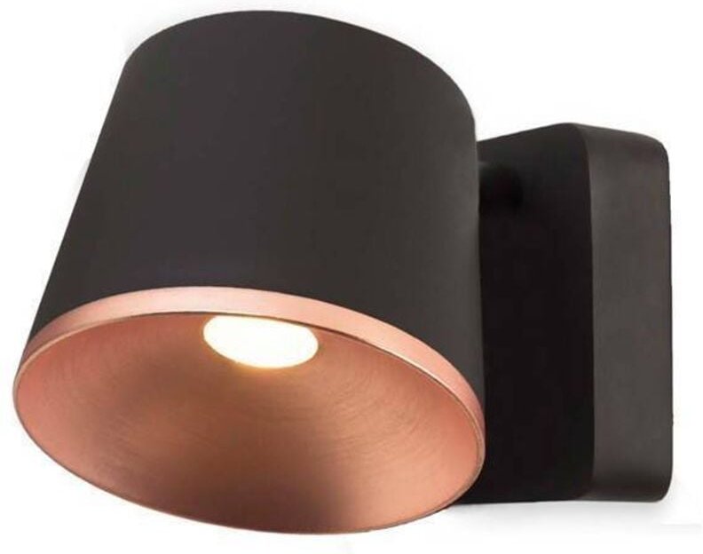 Leds-C4 Drone - Integrierte LED Innenwand- / Deckenleuchte Braun, Kupfer