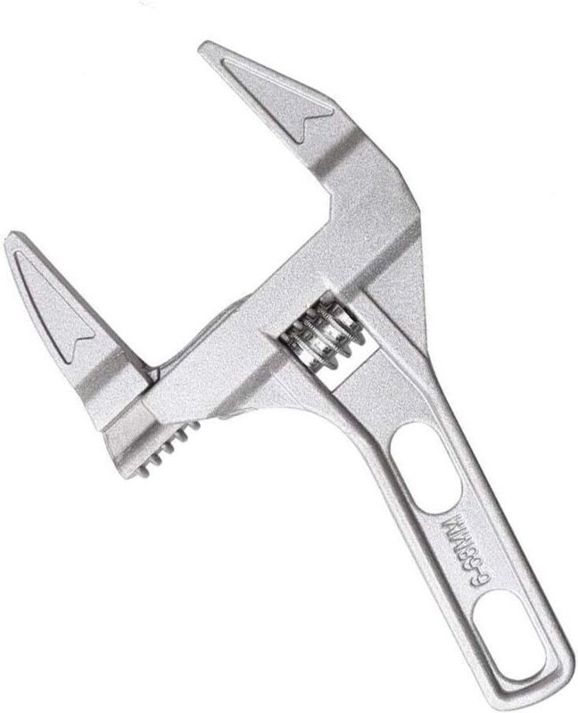 Verstellbare Schraubenschlüssel 6-68 mm, Maulschlüssel, Badezimmerschlüssel, Handwerkzeuge aus Aluminiumlegierung zum Fe...