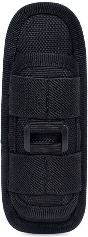 360 Grad drehbares Lampentaschenholster, Taschenlampen-Gürtelhalter, Taschenholster, ideal für Camping, Wandern und den ...