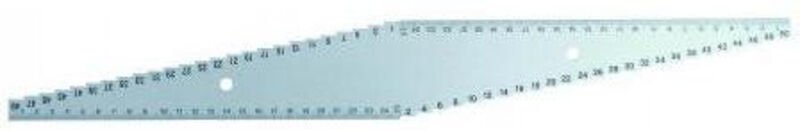 Outifrance - Fräslineal 500 mm - 1910870