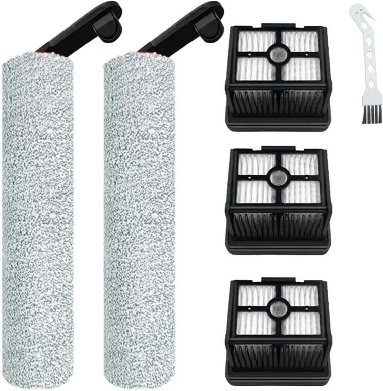 Für H12 Pro Nass-Trocken-Staubsauger, weicher Rollenbürstenfilter