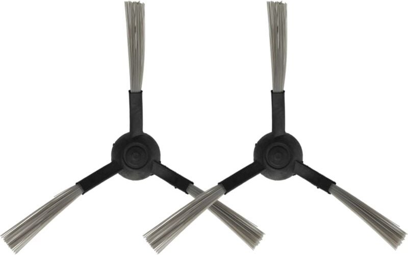 Vhbw - 2x Seitenbürste kompatibel mit Cecotec Conga 3290, 3390, 3490/4090, 3490, 3690 Saugroboter - Reinigungsbürsten Se...