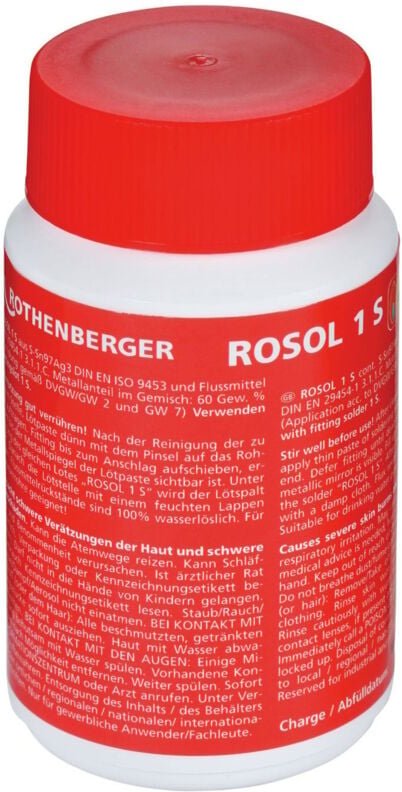 Fittingslötpaste rosol 1S, 250g - 45220 - Rothenberger