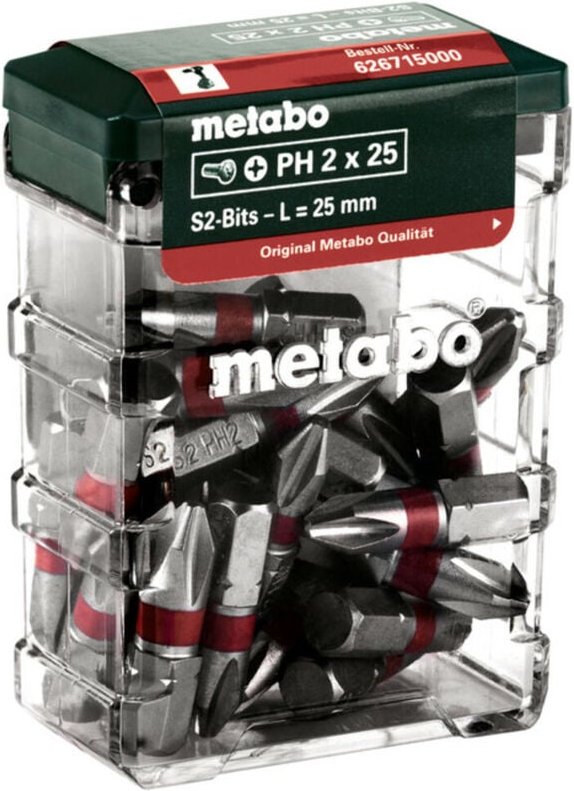 Bit-Box PH2, sp, 25-teilig (626715000)