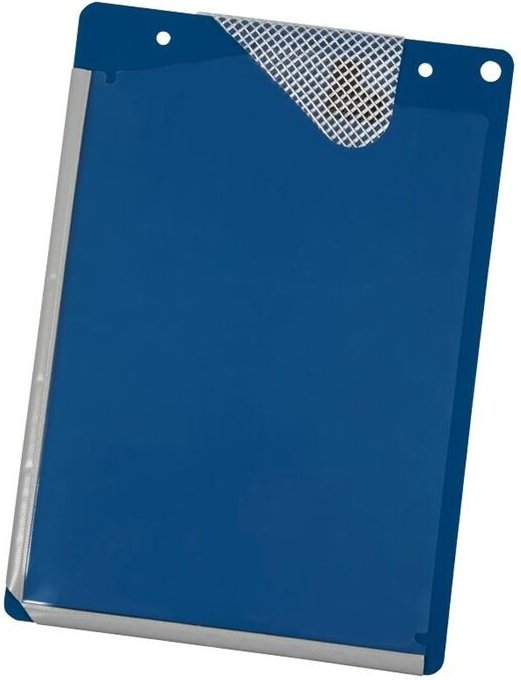 Thumbnail - EICHNER 9015-00731 Auftragstasche PVC mit Umbug-Verschweißung DIN A4 blau