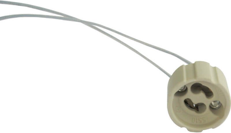 Lampenfassung GU10, 2A, 250V, Kabellänge 145mm