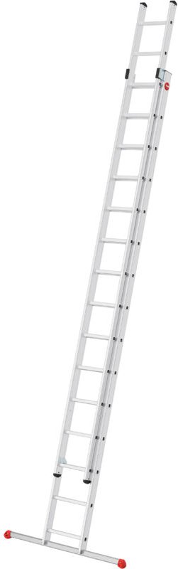 Thumbnail - Hailo - Aluminium-Schiebeleiter 'S80 ProfiStep duo' 2 x 15 Sprossen