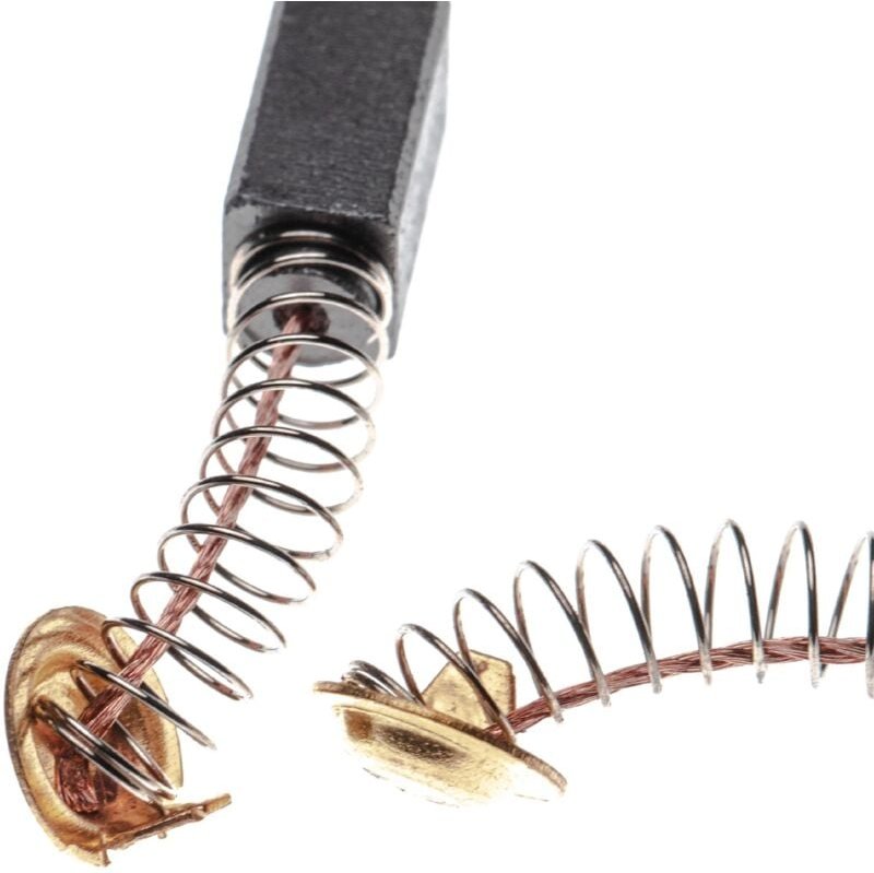 Vhbw - 2x Kohlebürste 6,5 x 7,5 x 12,5 mm kompatibel mit Hitachi M6SB, P20SB, P20SE, PB20, PDA100D, PDA100G Elektrowerkz...