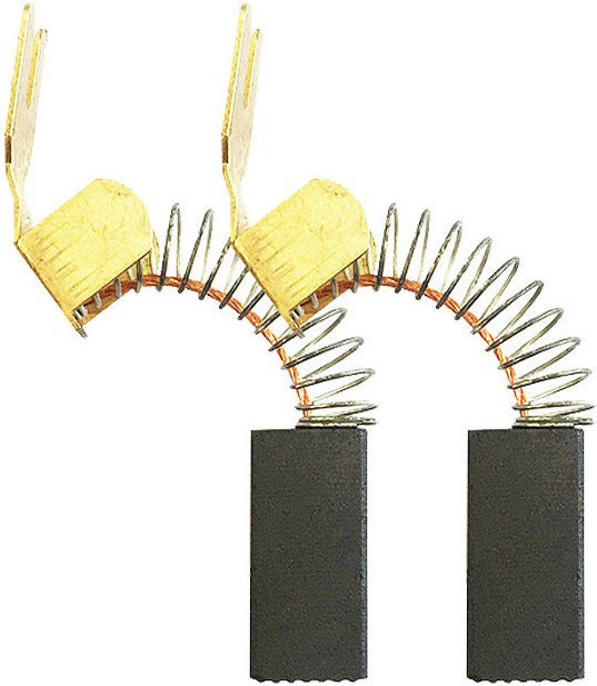 Thumbnail - 2x Kohlebürsten 6,3x8mm für Metabo Elektro-Werkzeuge passend für SB 600/2 SB 620/2 S SBE 110/2S BH 6018 S 34301118 / Hoc...