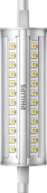 Philips Lighting 77369400 LED EEK D (A - G) Stabform 14 W = 120 W Warmweiß (Ø x L) 2.9 cm x 11.8 cm