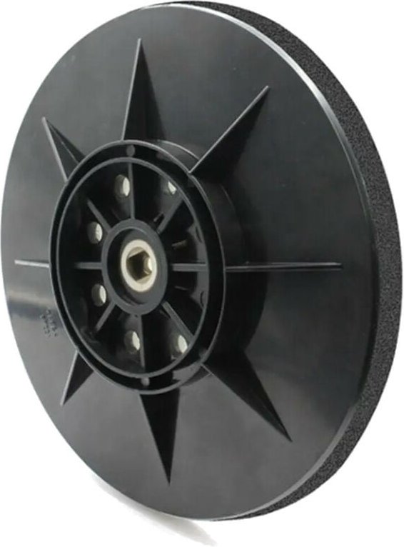 Trade-Shop Klett Schleifteller / Haftteller / Stützteller 225mm kompatibel mit Powerplus x 0476, x 0477, x 0478, Pattfie...