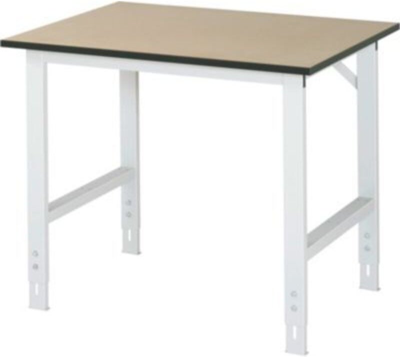 Rau Arbeitstisch MDF BxTxH 1000x800x760-1080mm