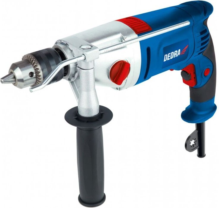 DEDRA 850W Schlagbohrmaschine – Leistungsstarker Motor, präzises Bohren
