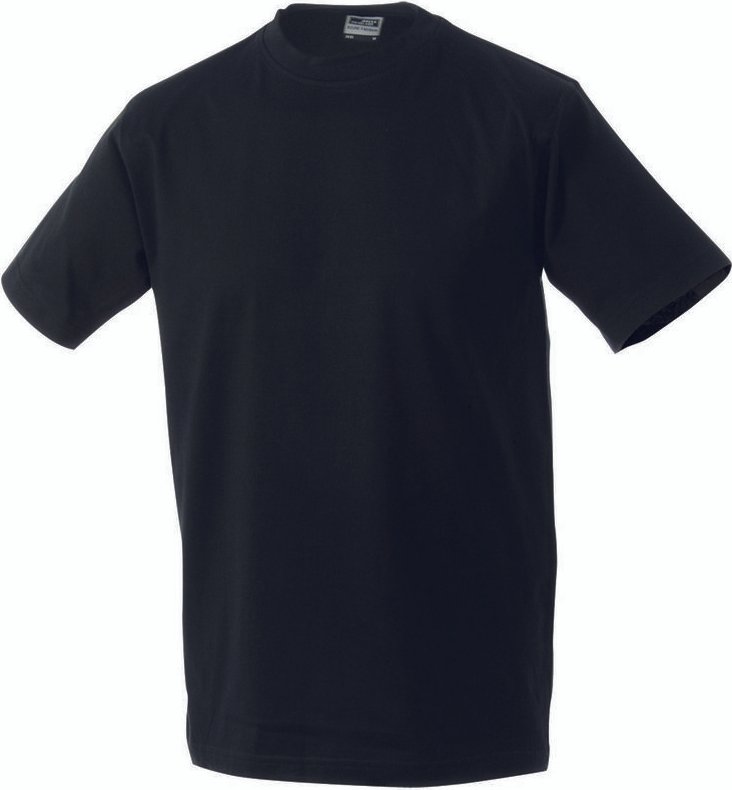 Jn T-Shirt Round-T Heavy JN002 100%BW, black, Größe s