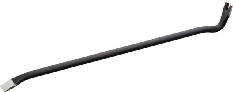 Nageleisen Gesamtlänge 800 mm Breite 22 mm rund gepulvert