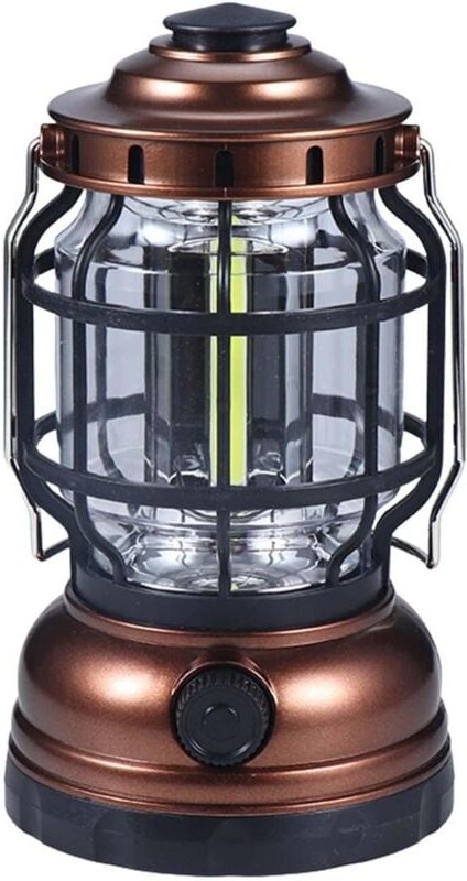 Aougo - Wiederaufladbare Campinglaterne – LED-Campinglaternen – Heim-Notbeleuchtung bei Stromausfall, tragbare led mit e...