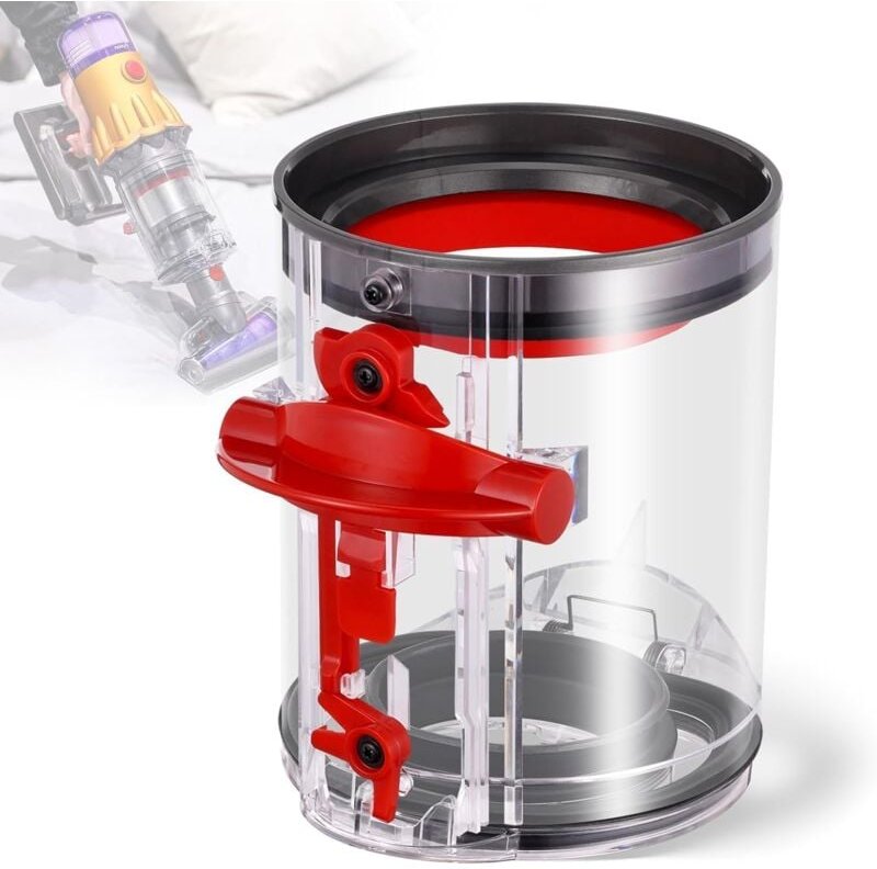 Staubbehälter für Dyson V12 SV18 SV20 – Detect Slim V10 Digital Slim Ersatzteile, Slim Bin Assembly Teile-Nr. 965272-01 ...