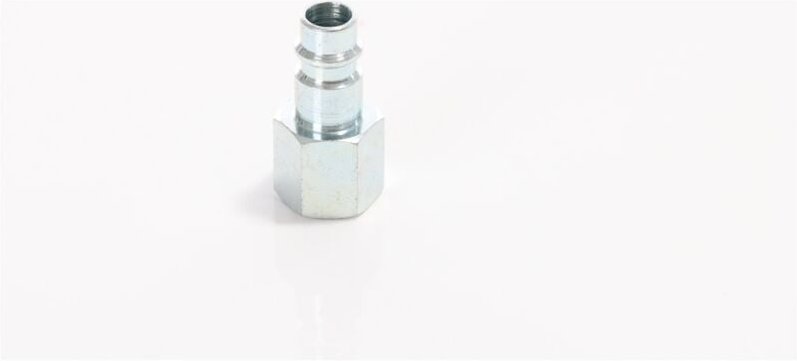 Jwl Euro Druckluft Stecknippel aus Stahl mit Innengewinde 1/4'