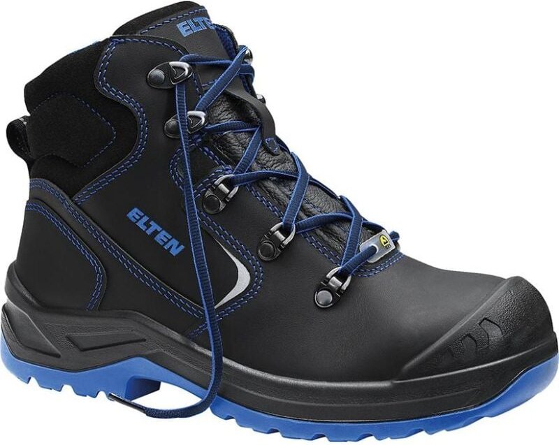 Elten Gmbh - Sicherheitshalbschuh Damen Lena Mid black-blue esd src S3 Gr. 42