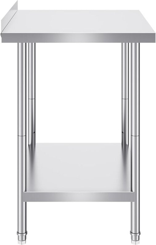 Mophorn - 24 x 30 x 36 Zoll Edelstahl-Arbeitstisch, kommerzieller Arbeitstisch zur Lebensmittelzubereitung, robuster Met...