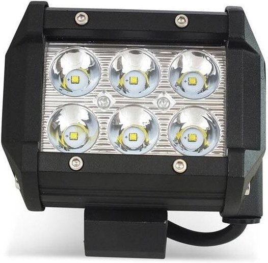 Barcelona Led - LED-Scheinwerfer 4x4 Allrad - 18W - 10-40V Gleichstrom - 4 Zoll