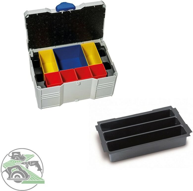 Thumbnail - Mini Systainer T-Loc iii Boxeneinsatz 3-fach lichtgrau 80590830 Koffer Box - Tanos