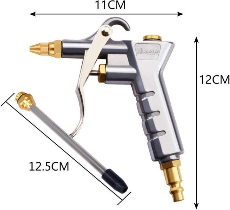 Luftpistole Druckluft-Ausblaspistole Schnellkupplung Hochdruck-Ausblaspistolen Pneumatische Ausblaspistolen