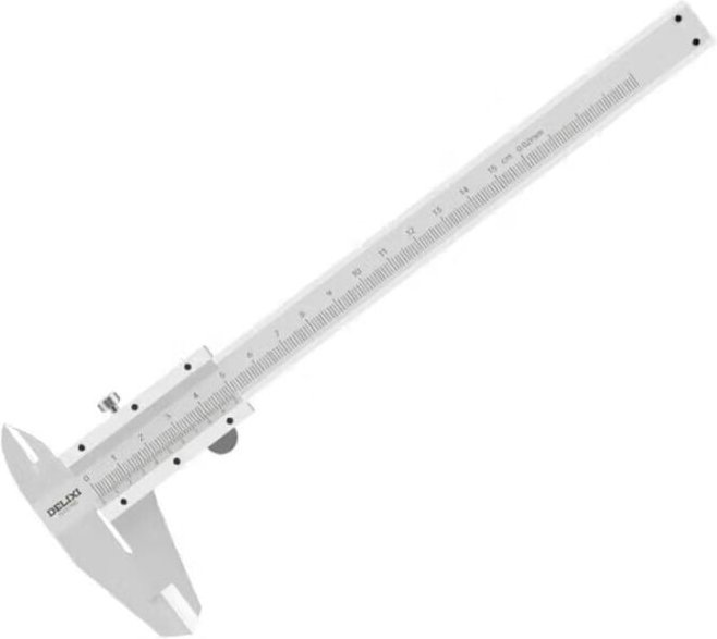 Bluedeer - delixi 150mm Präzisions-Schieblehre – Industrietaugliche Messschieber mit 0.02mm Genauigkeit Edelstahl-Ausfüh...