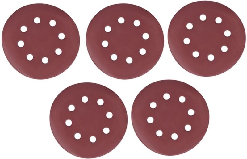 25 StüCk 5--Schleifscheiben 125 Mm 8-Loch-Schleifpapier 800 1000 1200 1500 2000 KöRnung