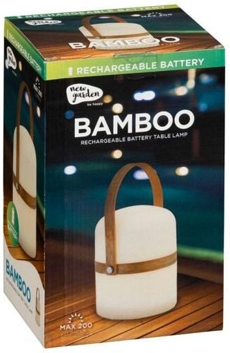 New Garden bamboo tragbare Lampe