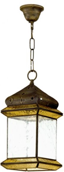 My Lamp - Doppelpendel 1l. braun/beige Cilind (50/40/reg)