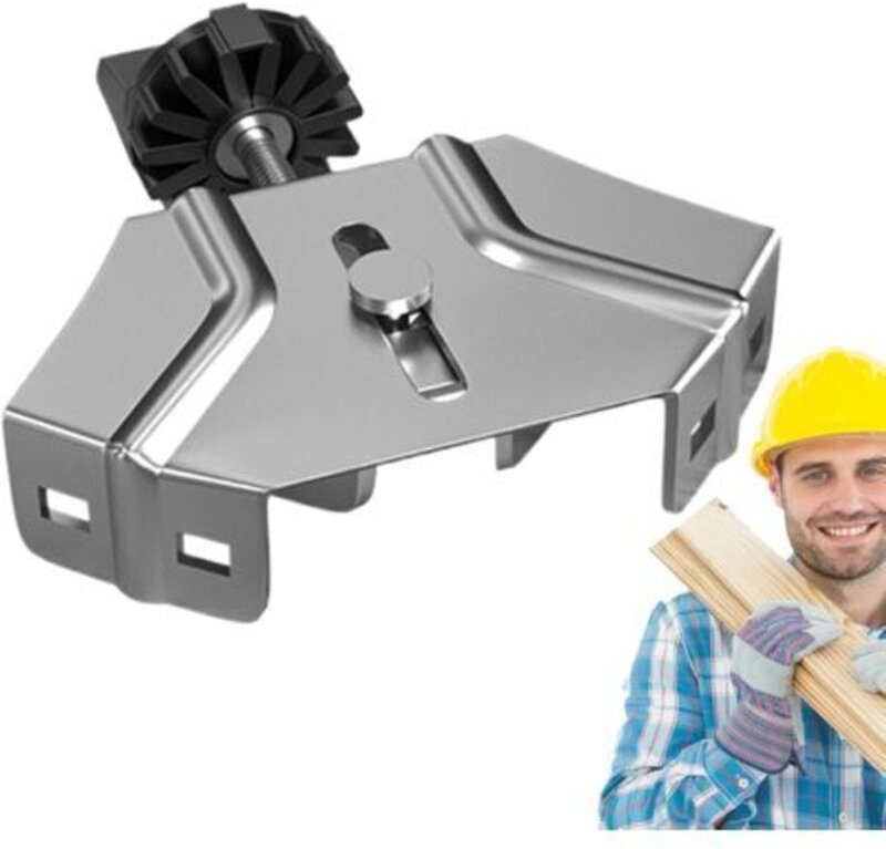1 Stück 90-Grad-Winkelklemme, Einstellbar und einfach zu bedienen, Winkelspanner, Breites Anwendungsspektrum, Winkelklem...