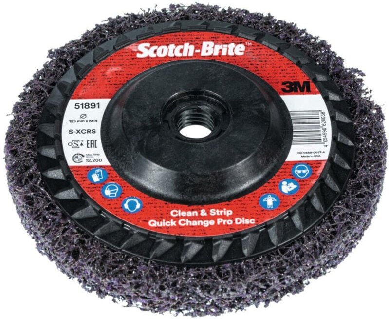 3M - Grobreinigungsscheibe (SiC), xt-rd pro, Scheiben-⌀ 125 mm