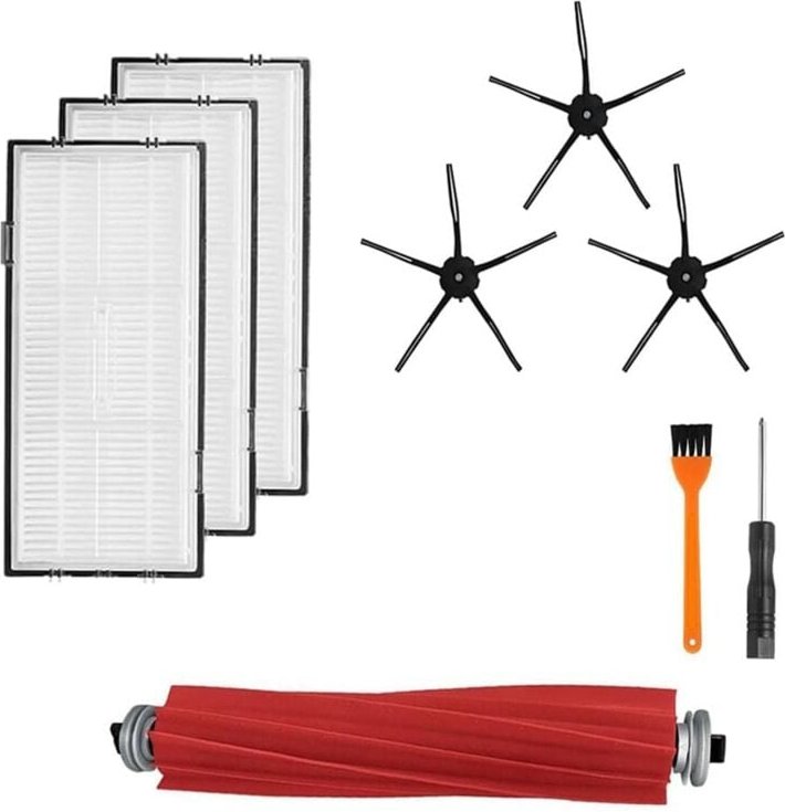 Für Roboterstaubsauger Hauptseitenbürste Hepa-Filterteile