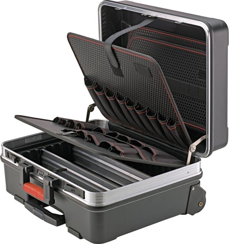 Werkzeugtrolly 485x370x200mm abs, mit Taschen - Format