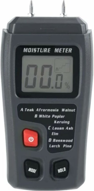 Compteur d'humidité du bois lcd numérique Testeur d'humidité Détecteur de fuite d'eau humide en bois pour matériau de co...