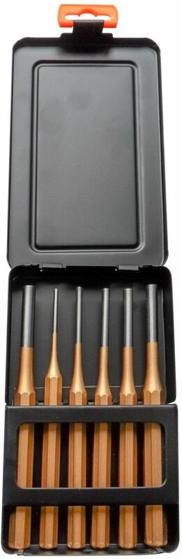 Dema - Splinttreiber Set 6tlg. Splintentreiber Durchtreiber Durchschlag Austreiber Satz