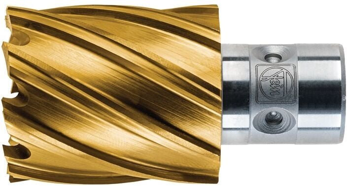 Kernbohrer dura 25 Nenn-Ø 12 mm TiN-beschichtet Quick in