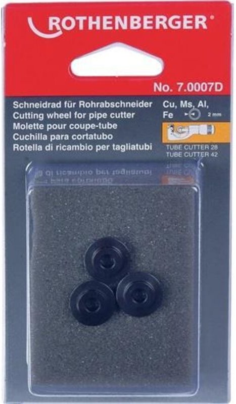 Ersatzschneidrad Schneidrad-Ø 3 - 42 mm Schnitttiefe 2,5 mm