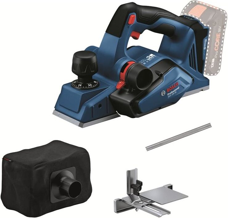 Akku-Hobel gho 18V-26 ohne Akku und Ladegerät im Karton - Bosch