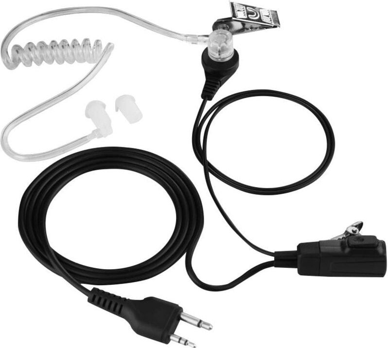 Ej.life - ptt Walkie-Talkie-Headset für Midland Walkie-Talkie, transparent