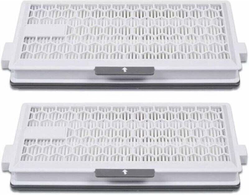 2er-Pack Airclean Plus Filter für Miele Air Clean SF-HA 50, Complete C2 C3, Compact C1 C2, 10107860