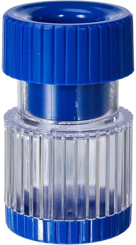 Tablettenmörser mit Aufbewahrungsfach, blau, Kunststoff (nur für Erste-Hilfe-Zwecke), blau