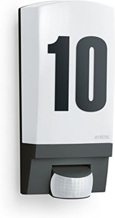 Außenleuchte l 1 s Schwarz mit Sensor schwenkbar 10 m Außenleuchte mit Bewegungsmelder - Steinel