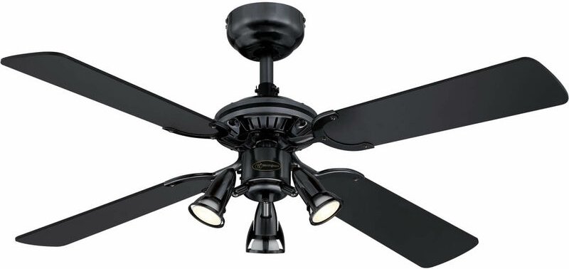 Deckenventilator Princess Euro Metal 105 cm mit Leuchte