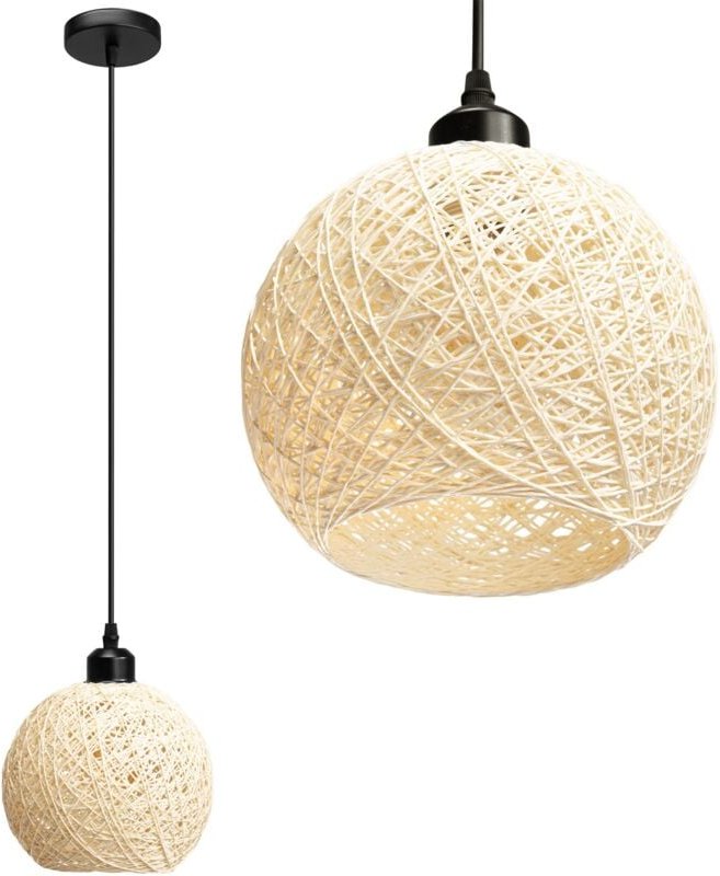 Toolight - lampe APP1320-1CP boho beige
