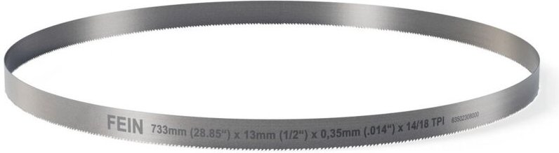 Fein - Bandsägeblatt für Metall und Kunststoff bim 733 T14 ms 3 Stück 63502308000