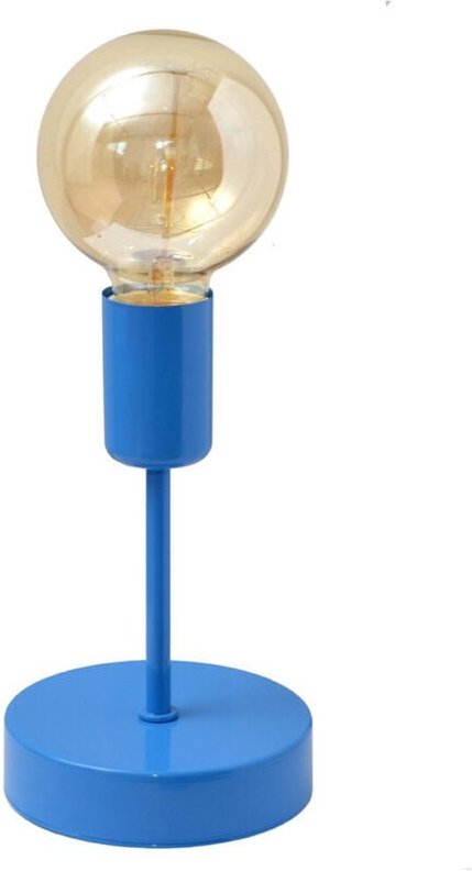 Tube Tischlampe Blau 12cm - Helam