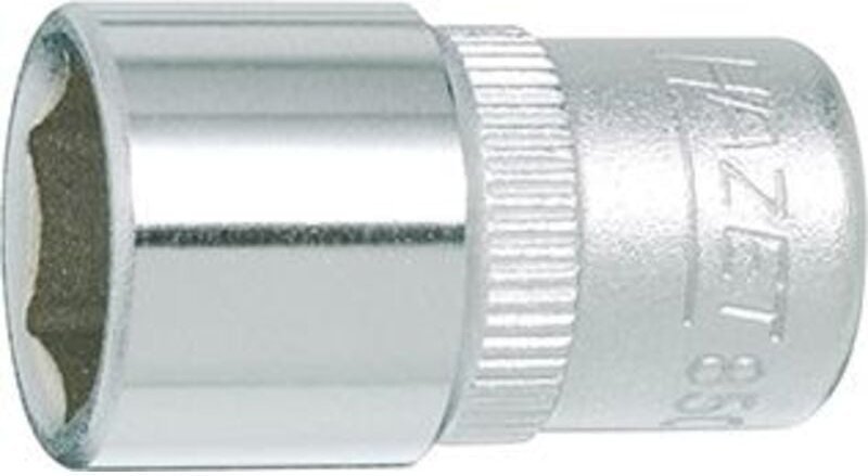 Hazet - Steckschlüsseleinsatz 850-5.5 ∙ 1/4 Zoll (6,3 mm) Vierkant hohl ∙ Außen Sechskant-Tractionsprofil ∙ sw 5,5 mm